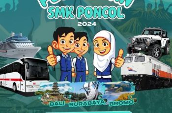 Hari Ini, SMK Poncol Mulai Study Tour Edukatif ke Bali dan Bromo