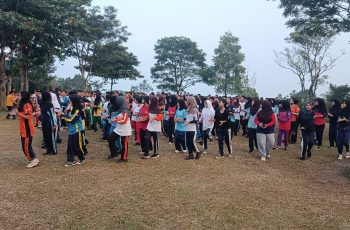 Hari Kedua LDKS SMK Poncol 2026 Dimulai dengan Sholat Subuh Berjamaah dan Senam Pagi Penuh Energi